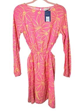 NWT Universal Thread XS Pink and Yellow Floral Shift Top